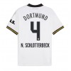 Borussia Dortmund Nico Schlotterbeck #4 Tredje Tröja 2024-25 Korta ärmar